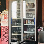 味源 - 生ビールは大中小があるらしい！
      ジョッキが冷えてある…(*´∇｀*)♡