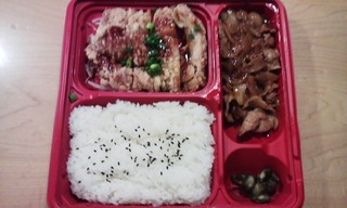 オリジン弁当 - チキン南蛮めんたい焼肉弁当