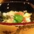 ナガシマキッチン - 料理写真:伊勢うどん(温)+ミニてこね寿司　1050円