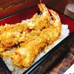 そば処　松屋 - 天丼 1400円