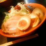 麺屋 むげん - 特撰むげん味噌890円＋味玉追加（会員無料）＋麺大盛り（無料）