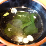 安楽亭 - スープ