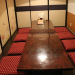Guro Baru Kare Hausu - 団体用の個室です。こちらは座敷になります。