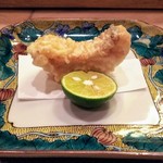 すし処 みや古分店 - 甘鯛の天ぷら