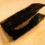 すし処 みや古分店 - ウニ、海苔挟み