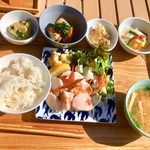 Rotasu Rifu - 塩麹の鶏ハム定食