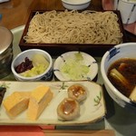 “かも南蛮せいろと茶飯セット”