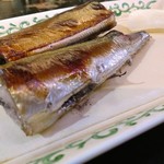銀漢亭 - 秋刀魚味噌漬け。これもいい具合。