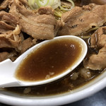 一条流がんこ総本家分家四谷荒木町 - サンマ節を使った下品スープ