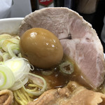 一条流がんこ総本家分家四谷荒木町 - チャーシュー、味玉