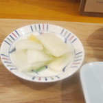 お食事処 藁美 - 漬物