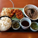 和食さと - 日替り定食（645円）