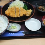 レストラン 戸々魯 - ロースかつ定食 1,100円