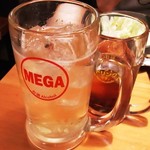 鳥貴族 - メガハイボール