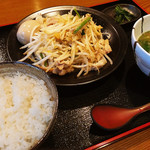初代麺松 - スタミナ炒め定食も美味い♪