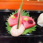 赤坂蓮の庭 - 本鮪、甘海老