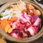 串揚げ 旬の一品  丸幸 - 温まる！お鍋コース