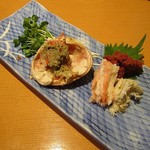 酔菜　吉左右 - 日替わり定食 の セイコガニ