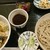 ごまそば処 夕鶴 - えび天丼セット880円、そば大盛100円