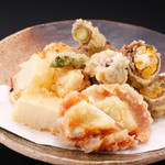 Tempura To Nihonshu Asu Gen - 天盛り