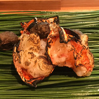 松川 - 活伊勢海老の殻焼き