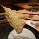 てんぷら　成生 - 本日のスタートは鱚(キス)からです♪