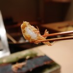 てんぷら　成生 - 頭の断面