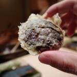 てんぷら　成生 - こちらも手で頂きます♪