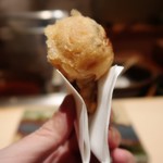 てんぷら　成生 - こちらも手で頂きます♪