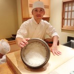 てんぷら　成生 - 〆のご飯です♪