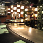 店内、高級感がただよいます