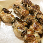 串焼き yashima - 冬期限定 牡蠣の串焼き 350円
