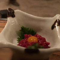 北新地 すがはら - ユッケ。
