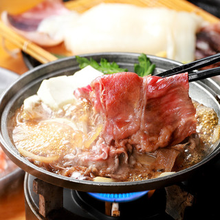 こだわりのすき焼きを楽しもう♪