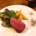 オステリア イマムラ - 猪の炭火焼