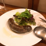 オステリア イマムラ - 鹿と猪のミックスサルシッチャ