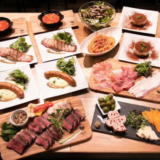 上質なお肉がつまったお肉の山盛り