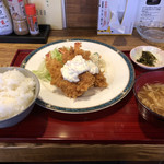 Sakura - エビフライ定食  800円＋税