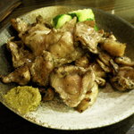 かめにい - ◆鶏ハラミ網焼＠４８０円