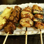 かめにい - ◆おまかせ串盛り８本＠８００円
