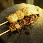 かめにい - ◆つくね＠１２０円＆◆希少　つなぎ＠１９５円