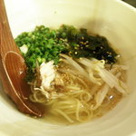 かめにい - ◆自家製ラーメン　白＠３９０円