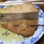 椿食堂 - 焼き豆腐とじゃこ天