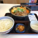 Yoshinoya - H.30.11.14.昼 牛チゲ鍋膳(並盛) 690円税込