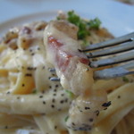 手作りレストラン 菩提樹 - 【イベリコ豚のカルボナーラ】イベリコ豚うまし... 