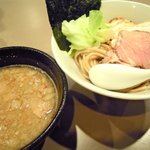 つけ麺 五ノ神製作所 - 11/8/29肉の日限定、背脂肉煮干しつけ麺