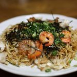 てっぱん食堂 - 海鮮アンチョビ塩焼きそば。あっさり食べれます。