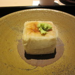 銀座うち山 - 焼きゴマ豆腐