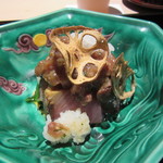 銀座うち山 - 寒ブリのタタキ