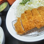 フライ工房 妙樹 - 厚切りロースカツ定食